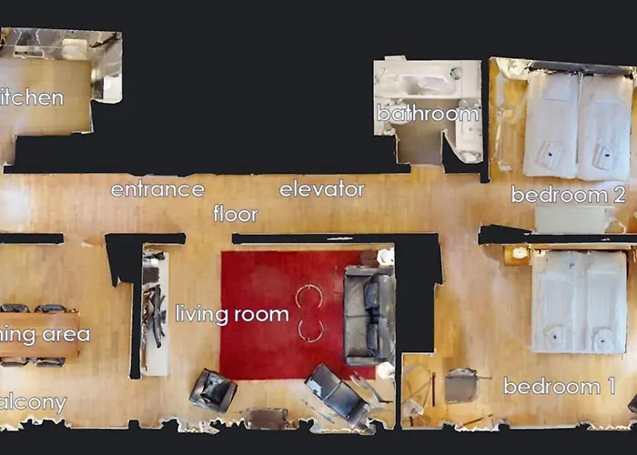 2br Flat Near And The Center - Sf5 Apartamento *